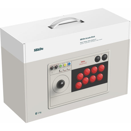 8bitdo Arcade-Stick-Gamepad (grau)
