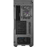 Cooler Master TD500 Max Midi-Tower-Gehäuse (Gunmetal | 2x USB-A | 1x USB-C | RGB | Gehärtetes Glas)