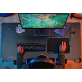 Vertrauen Sie dem GXT 709 Luminus RGB-Gaming-Schreibtisch