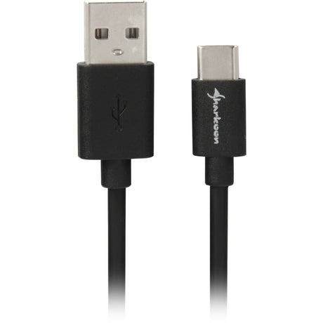 Sharkoon USB-A 2.0 - USB-C Kabel (schwarz, 2 Meter)