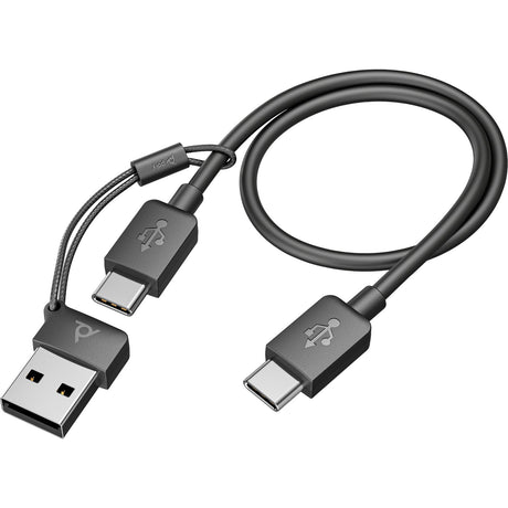 Hp poly voyager focus 2 usb-c on-ear headset (bluetooth)