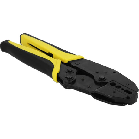 Delock Universal-Koax-Crimpzange (schwarz gelb, 6 Durchmesser)