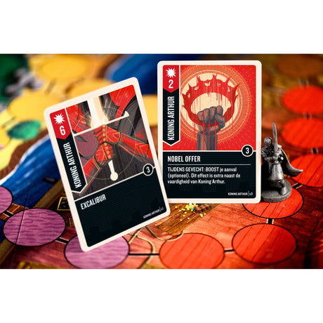 White Goblin Games unübertroffen: Battle of Legends Brettspiel (Niederländisch, 2 – 4 Spieler, 20 Minuten, ab 10 Jahren)