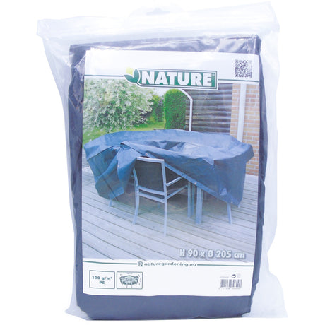 Naturgartenmöbelabdeckung für Runde Tisch und Stühle