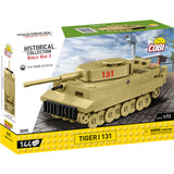 Cobi tiger i 131 constructiespeelgoed (schaal 1:72)