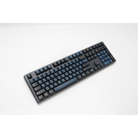 Ducky One 3 Pro, Gaming-Tastatur (Schwarz, US-Layout, Cherry MX2A Blue, RGB-LED, Double-Shot PBT, Quack-Mechanik, Hot-Swap)