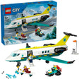 Lego® City Ambulanzflugzeug, Spielzeugflugzeug – 60465