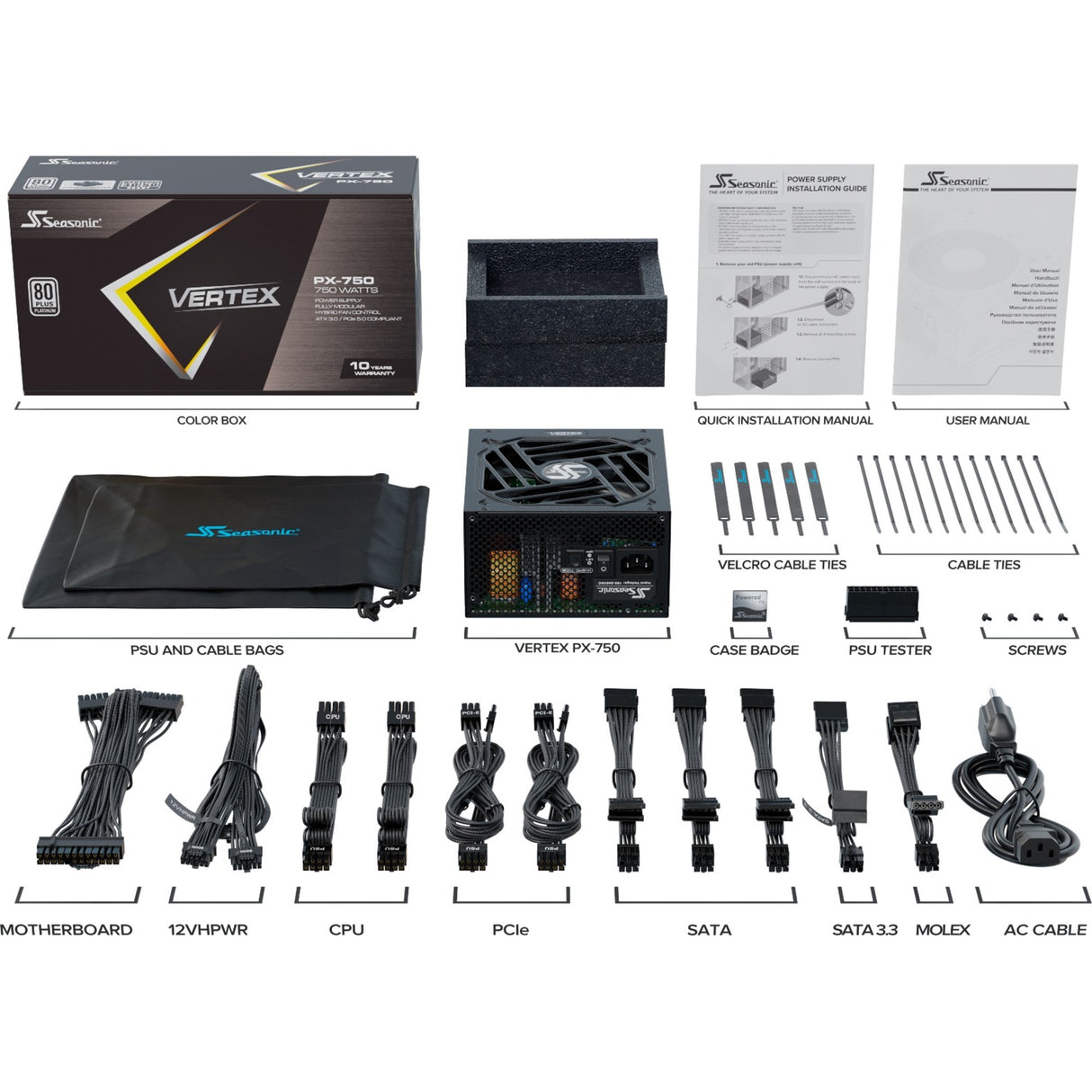 Seasonic VERTEX PX-750, 750 W