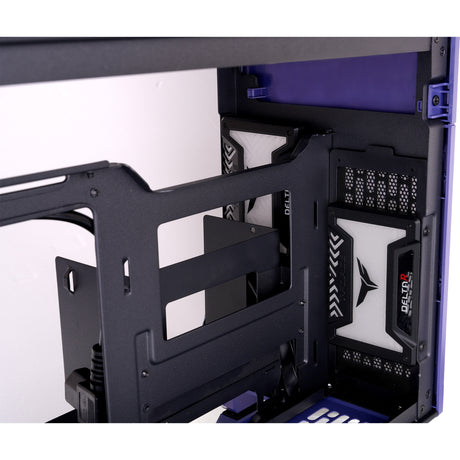 Thermaltake TR100 Future Dusk Mini-Tower-Gehäuse (lila | 2x USB-A | 1x USB-C)