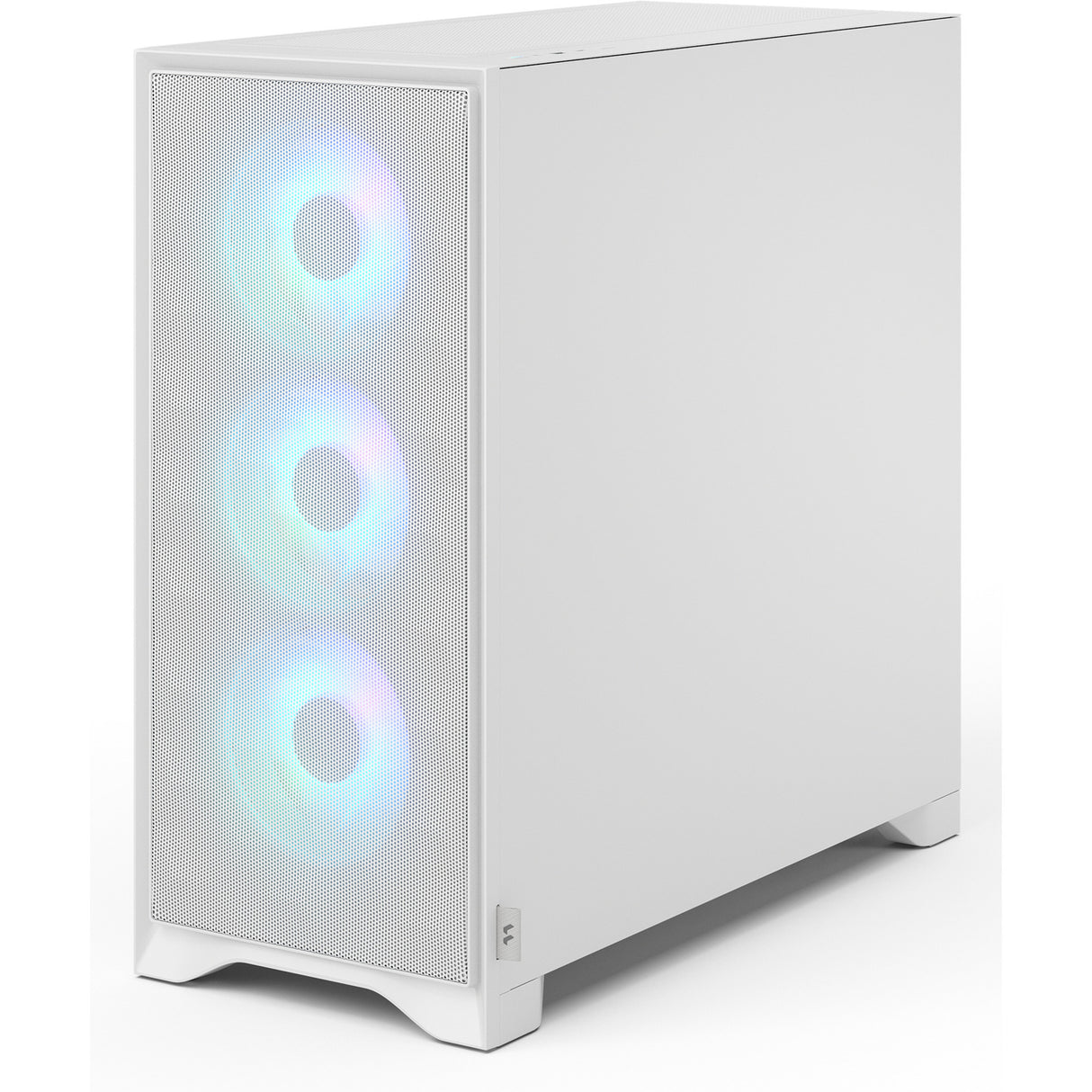 Fractal design pop 2 air rgb midi tower behuizing (wit | 1x usb-a | 1x usb-c | rgb | tempered glass)