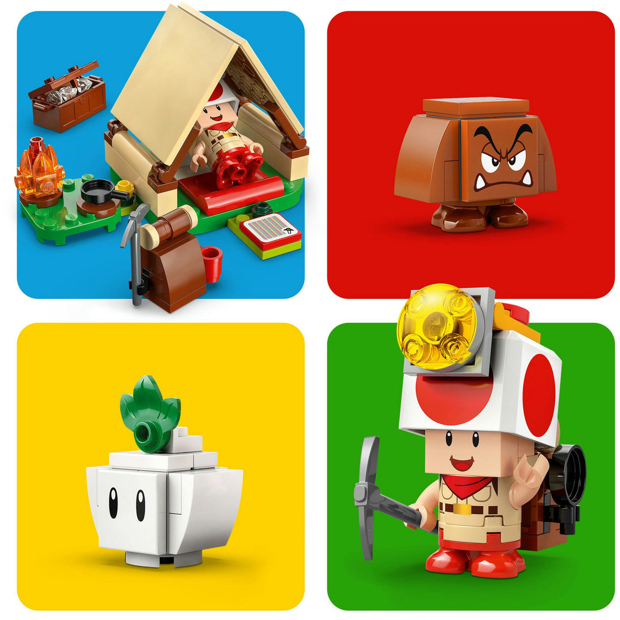 Lego Super Mario 72040 Toad Boss Campingplatz