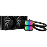 Ruhig sein! Silent Loop 3 240 Wasserkühlung (schwarz, 4-Pin-PWM)
