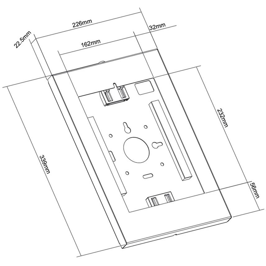 Neomounts WL15-650WH1 Wall Tablet Halter