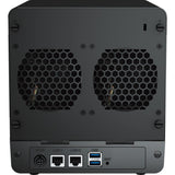 Synology Diskstation DS423 NAS (schwarz, 2x RJ-45, 2x USB-A 3.2 (5 Gbit/s))