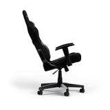 Dxracer prince l black grey fabric gamestoel (zwart)