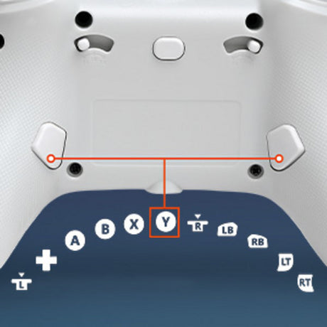 Powera Advantage Controller mit Kabel für die Xbox Series x|s – Polar Ice (weiß blau, Xbox Series x|s, Xbox One, PC)