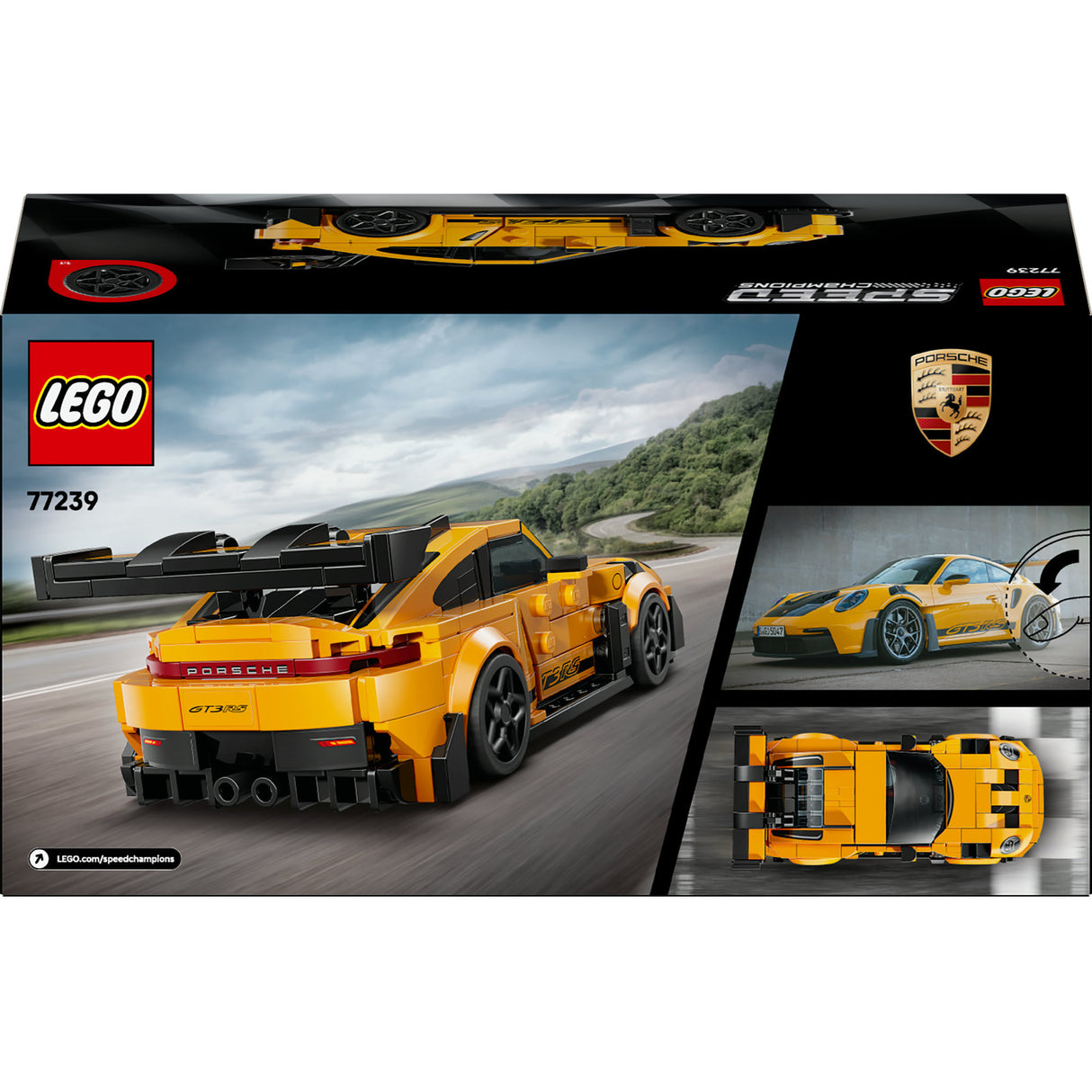 Lego® Speed Champions Porsche 911 GT3 RS Supersportwagen – 77239