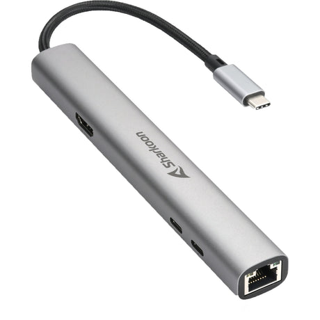 Sharkoon Officepal Combo-Adapter-Dockingstation (grau)