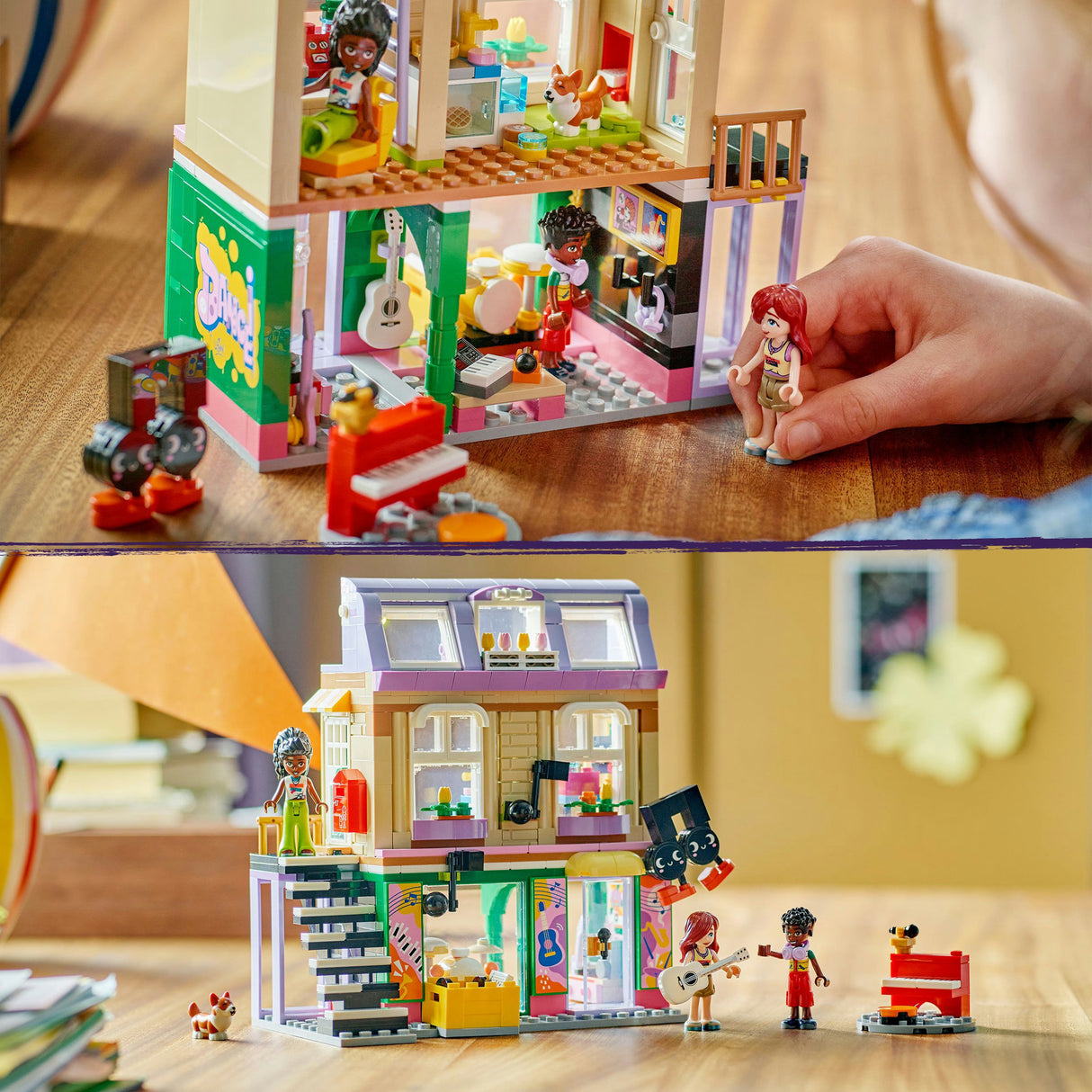 Lego Friends 42653 Musikladen und Wohnung