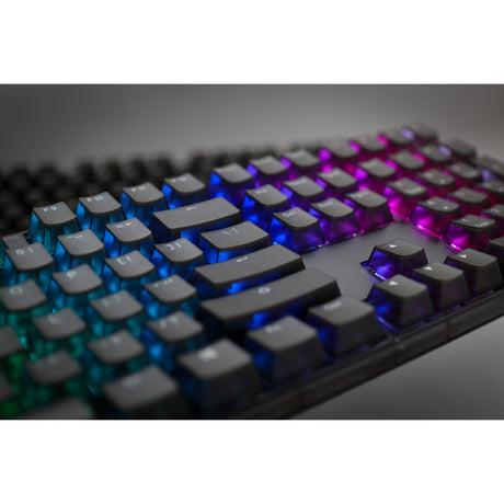 Mechanische Tastatur Ducky One 3 Aura RGB (Schwarz, US-Layout (QWERTY), Cherry MX Brown, 100 %, ABS Double Shot, Hot Swap)