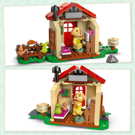 Lego Animal Crossing 77058 Goldies gemütliches Hausbauset
