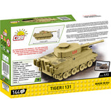 Cobi tiger i 131 constructiespeelgoed (schaal 1:72)