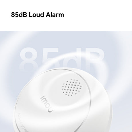 Imou intelligenter Rauchmelder – ZSM1-Bundle (weiß, 3 Stück + ZG2S Smart Gateway, ZigBee)