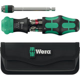Wera kraftform kompakt 20 ra-r mit Tasche, 6-teiliges Bit-Set