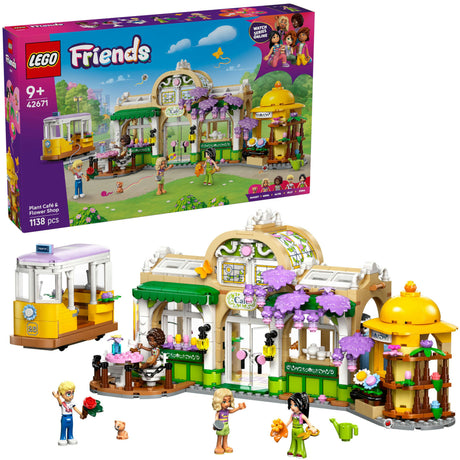 Lego® Friends Bauset „Pflanzencafé und Blumenladen“ – 42671