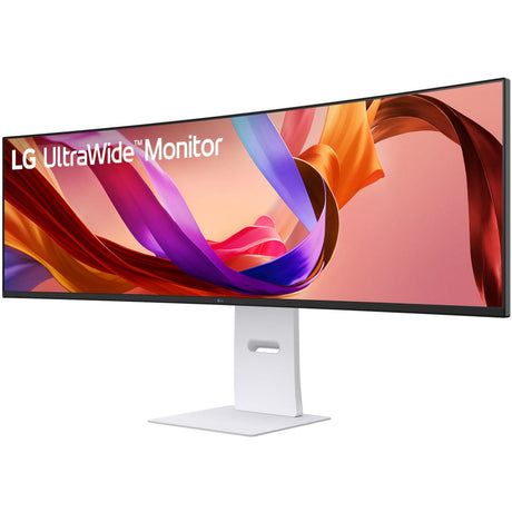 Lg ultrawide 49u950a-w 49 curved monitor (wit, 1x displayport, 1x hdmi, 1x usb-c, 2x usb-a, 144 hz)