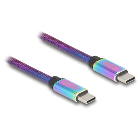 Delock USB 2.0 USB-C Kabel, 2 Meter (mehrfarbig)