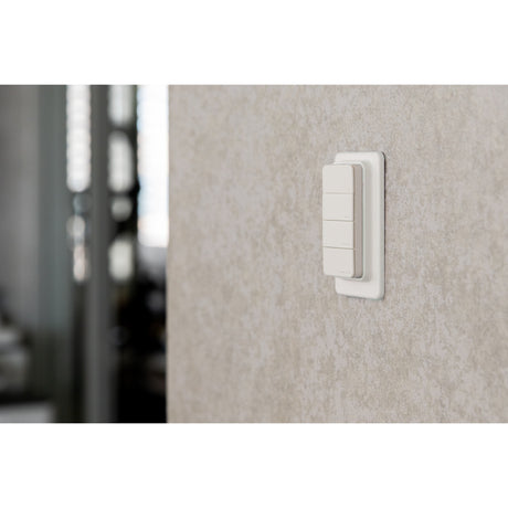 Shelly Blu RC Button 4 ZB Fernbedienung (Weiß, Bluetooth 5 (LE), ZigBee)