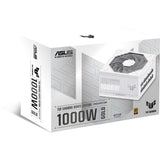 Asus TUF Gaming Gold White Edition modulares 1000-Watt-Netzteil (weiß, 1x 12V-2x6, 4x PCIe)