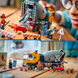 Lego City tolle Fahrzeuge 60478 Betonmischer