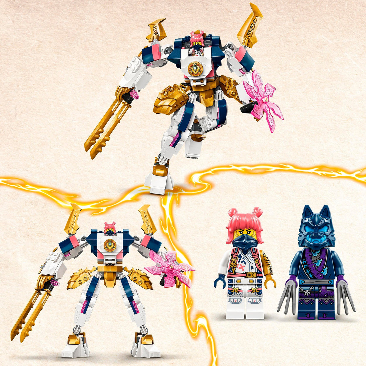 Lego Lego Ninjago 71807 Soras Elementary TechMecha