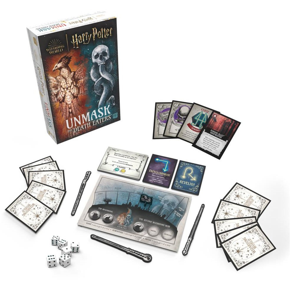 European Player Network Brettspiel Harry Potter: Unmask the Death Eaters (englisch, 3 - 8 Spieler, 60 Minuten, ab 11 Jahren)