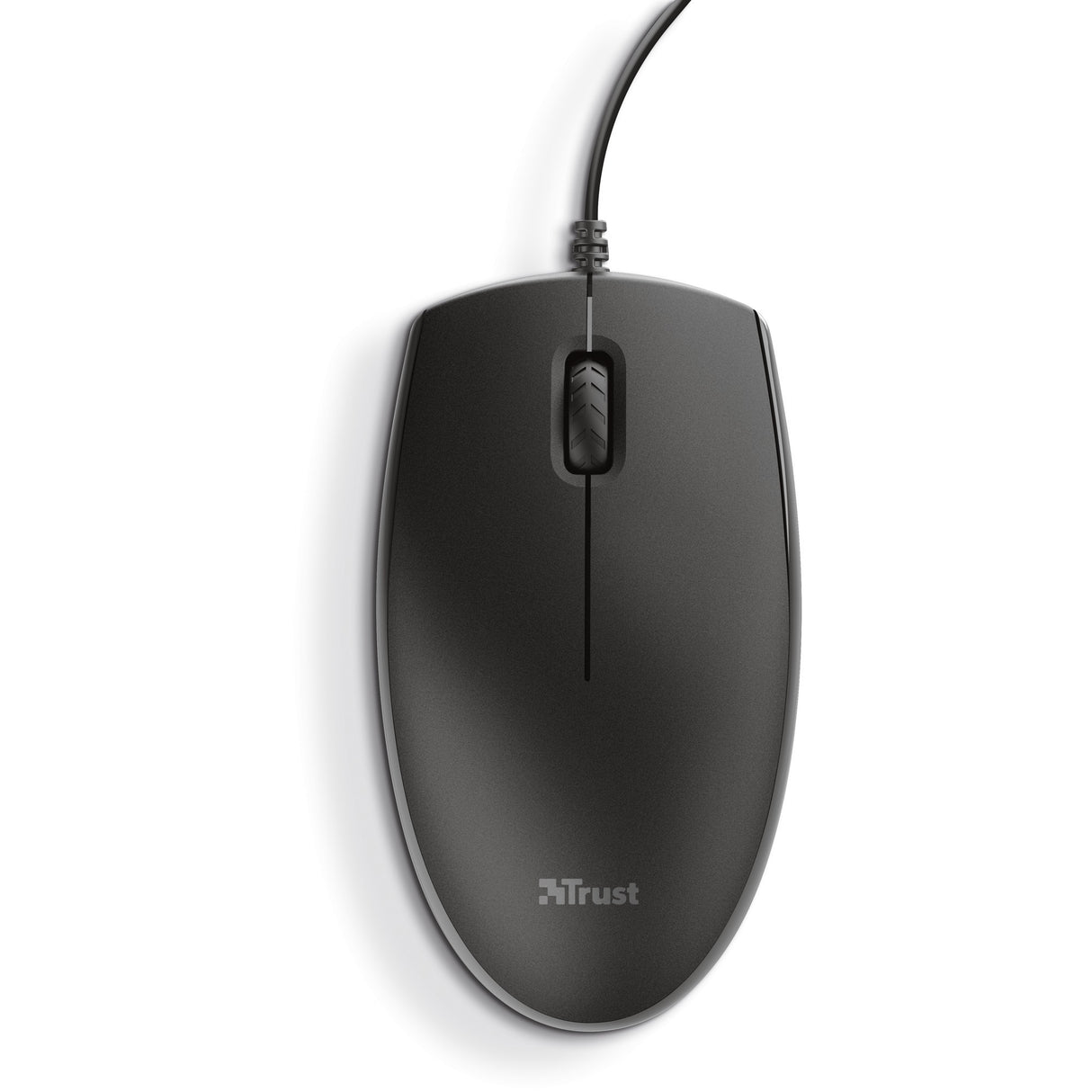 Trust Primo Tastatur-Maus-Set, Desktop-Set (schwarz, US-Layout, Membran)