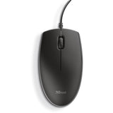 Trust Primo Tastatur-Maus-Set, Desktop-Set (schwarz, US-Layout, Membran)
