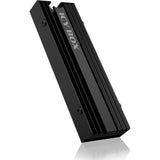 Icy Box ib-m2hs-ps5 Kühlkörper (schwarz, M.2 SSD Kühlkörper für Playstation 5)