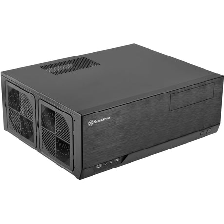 Silverstone SST-GD09B-C HTPC-Gehäuse (schwarz | 1x USB-A | 1x USB-C)