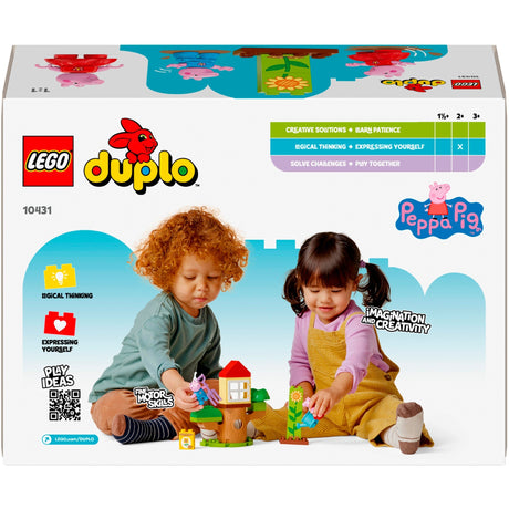 Lego Duplo – Peppa Wutz Garten- und Baumhaus-Konstruktionsspielzeug (10431)