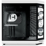 Hyte y70 touch infinite midi tower behuizing (wit zwart | 2x usb-a | 1x usb-c | tempered glass)