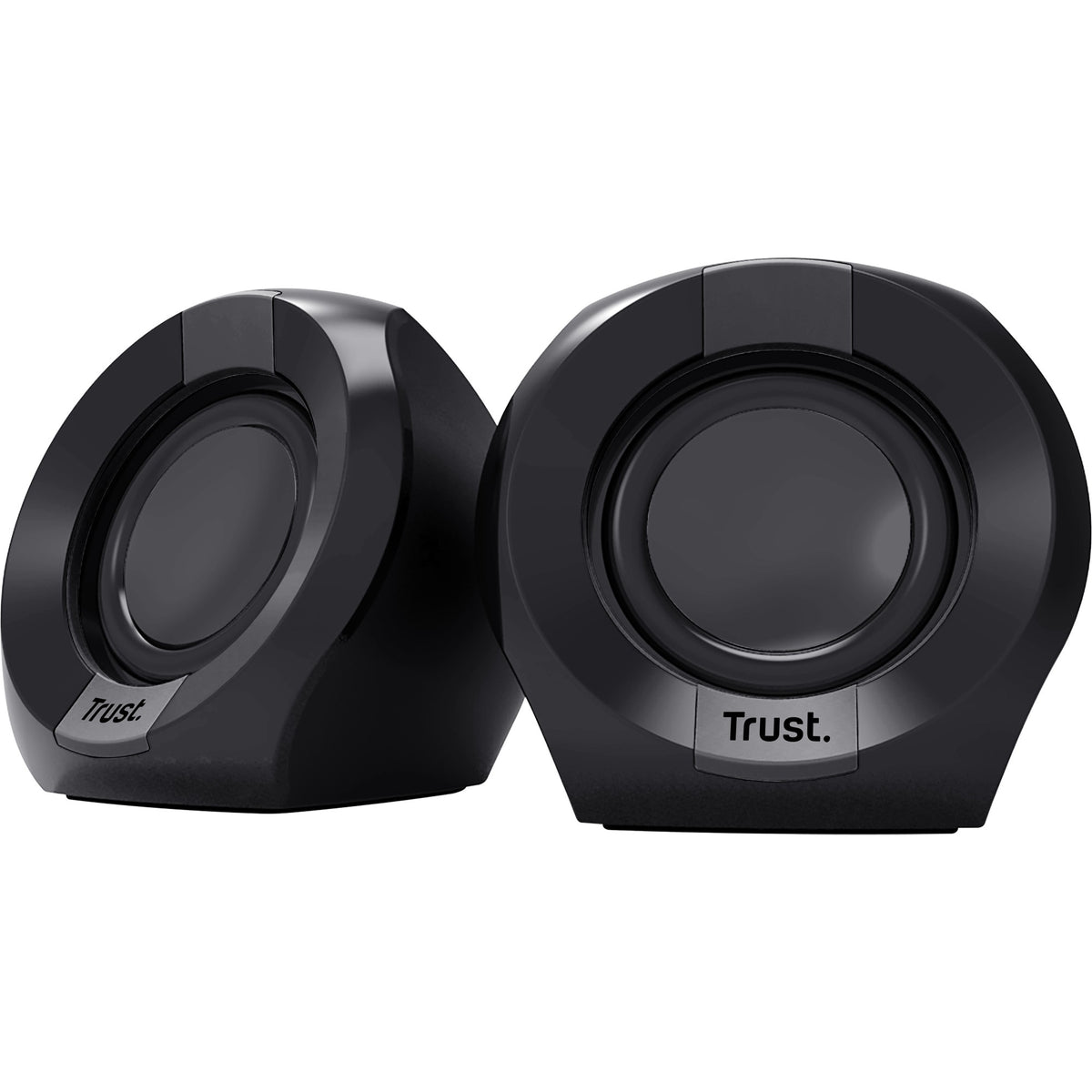 Trust Polo 2.0 Lautsprecherset PC-Lautsprecher (schwarz)