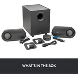 Logitech z407 Bluetooth-PC-Lautsprecher (schwarz, Bluetooth)