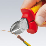 Knipex Seitenschneider 70 06 180 Schneidzange (gelb)