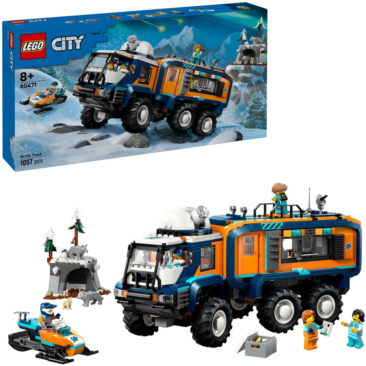 Lego 60471 Stadterkundungs-Laborwagen am Nordpol