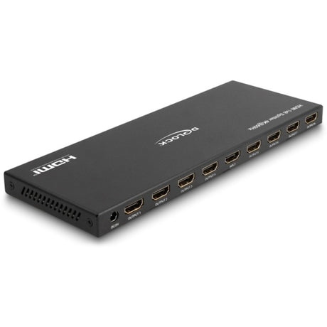 Delock HDMI Splitter 1x HDMI in > 8x HDMI out, 4k 60hz (schwarz, mit Downscaler)