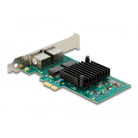Delock PCI Express X1 Karte 2 x RJ45 Gigabit LAN i350 Netzwerkadapter
