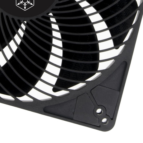 Silverstone Air Penetrator 184i Pro Gehäuselüfter (schwarz, 180 x 180 x 32 mm, PWM)