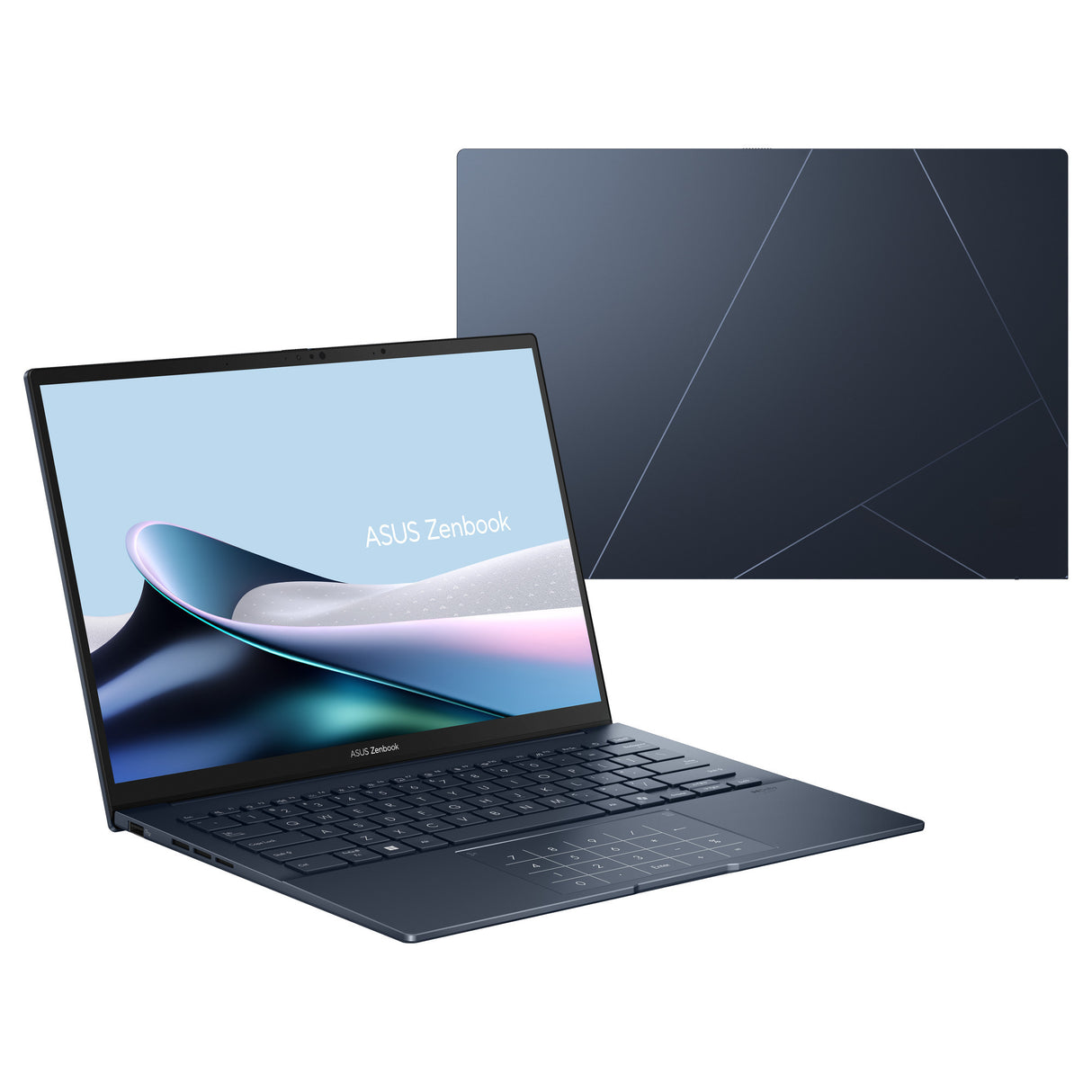 Asus zenbook 14 oled ux3405ca-qlnad7w 14 laptop (blauw | core ultra 9 285h | arc 140t | 32 gb | 1 tb ssd)